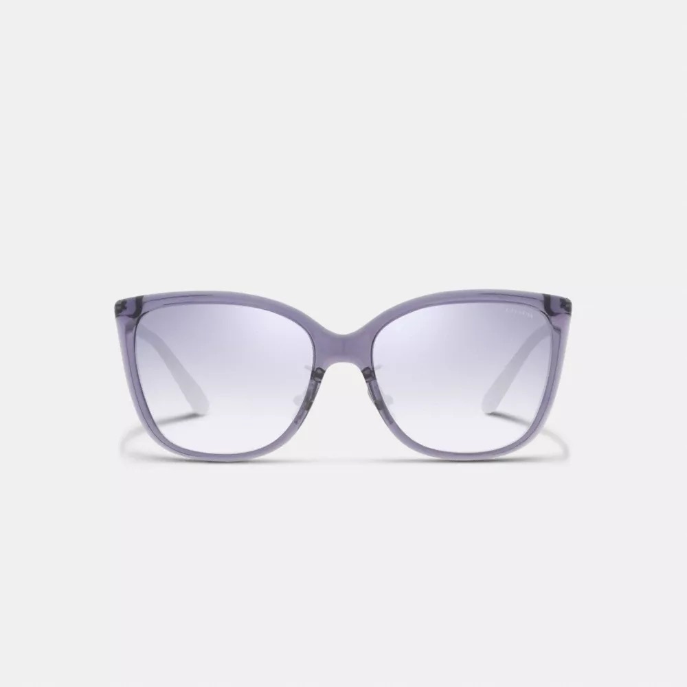 Coach Dark Purple Women's Sunglasses
